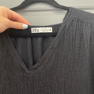 ZARA Black Blouse